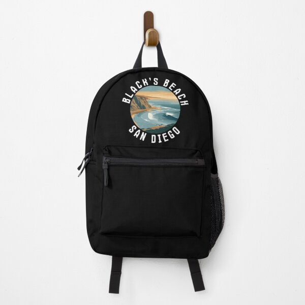 Item preview, Black's Beach – San Diego (with White Lettering) designed and sold by VelvetRoom.