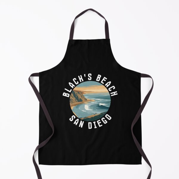 Item preview, Black's Beach – San Diego (with White Lettering) designed and sold by VelvetRoom.
