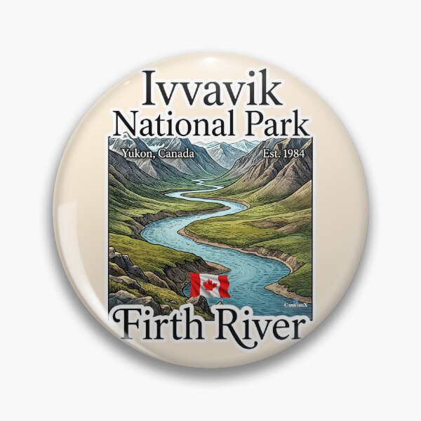 Item preview, Ivvavik National Park Firth River Yukon designed and sold by EvergreenPark - Tee Studio.