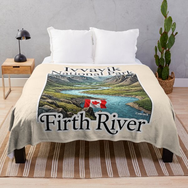 Item preview, Ivvavik National Park Firth River Yukon designed and sold by EvergreenPark - Tee Studio.