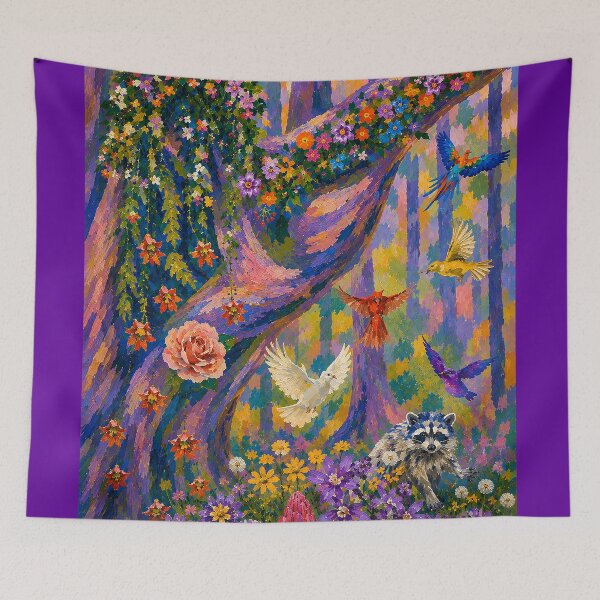 Item preview, Floral Story In The Forest designed and sold by RiverDeeDesigns.