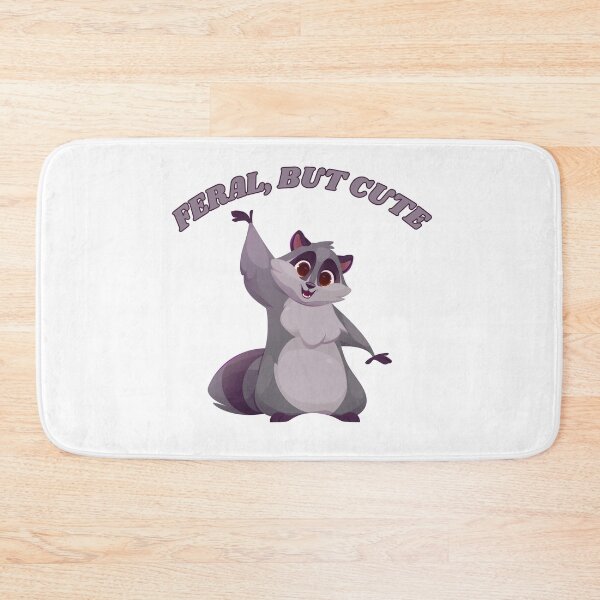 Item preview, Cute Floofy Raccoon, Feral, Still Cute designed and sold by CursedButCute1.