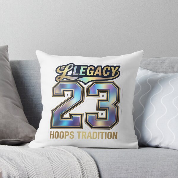 Item preview, Holographic Varsity Basketball Legacy Number 23 Sticker designed and sold by CreativeLook25.