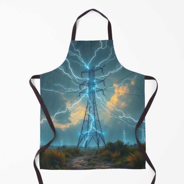 Item preview, Lightning Power Pylon Electrical Energy Storm designed and sold by Pylon-Bureau.