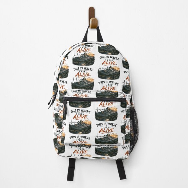 Item preview, This Is Where I Feel Alive designed and sold by Side Quest Co..