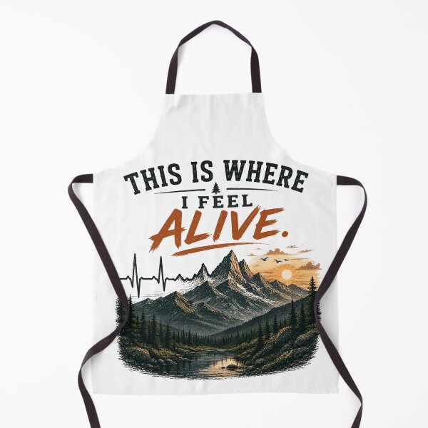 Item preview, This Is Where I Feel Alive designed and sold by Side Quest Co..