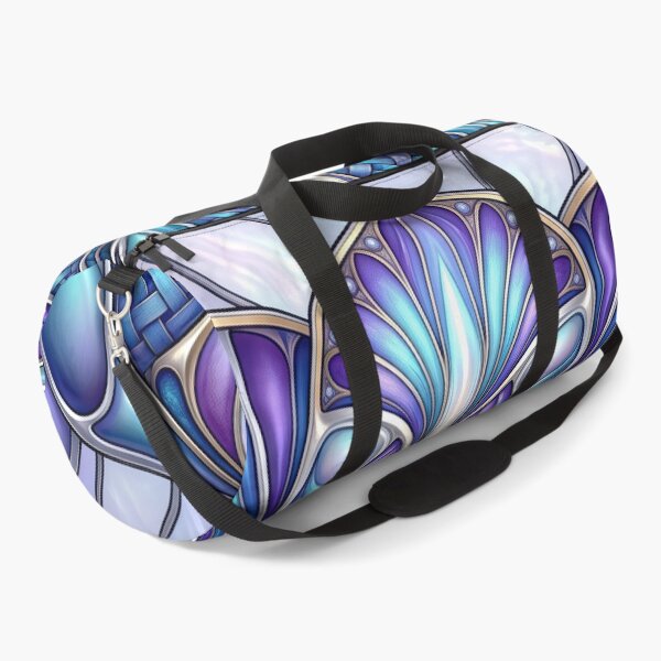 Item preview, Blue Fractal Mandala with Stained Glass designed and sold by Frackxion.