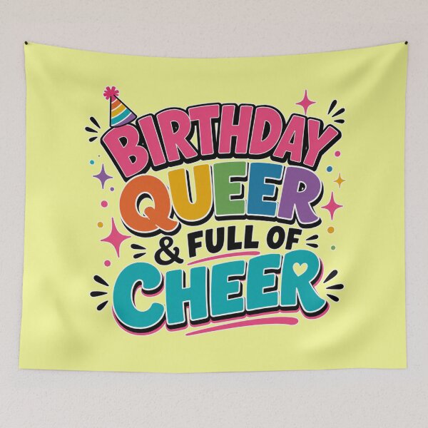 Item preview, Birthday Queen & Full of Cheer – Colorful Funny Birthday Celebration Design designed and sold by TheStephanieRome.