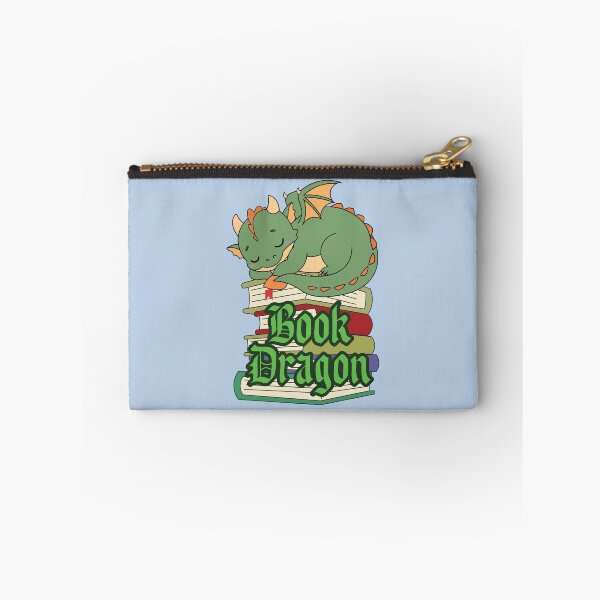 Item preview, Book Dragon Kawaii Sleeping Dragon Reading Books Fantasy Book Lover designed and sold by Hallowed Artistry.