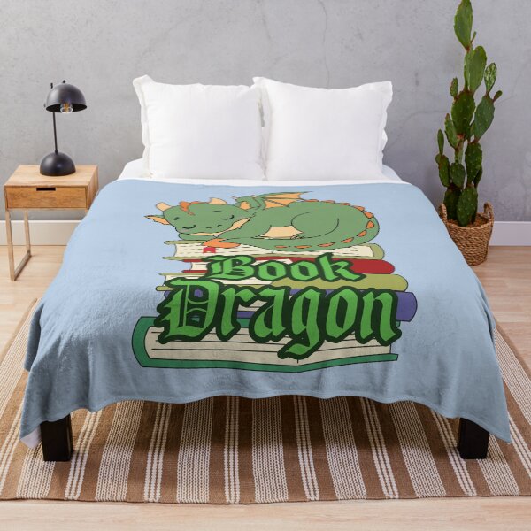 Item preview, Book Dragon Kawaii Sleeping Dragon Reading Books Fantasy Book Lover designed and sold by Hallowed Artistry.