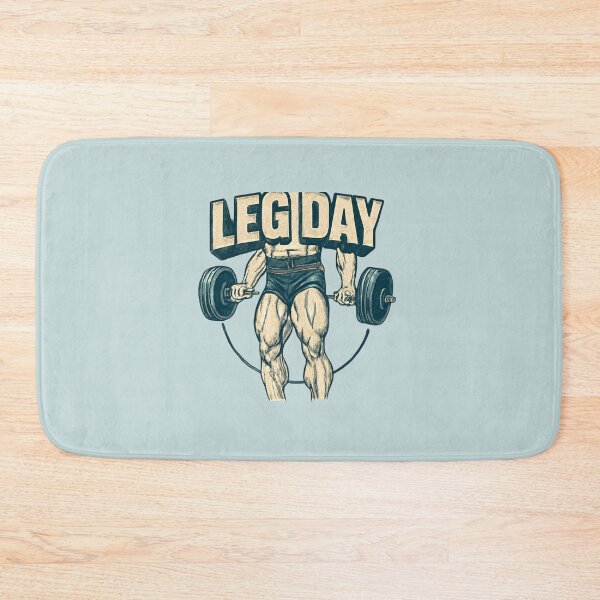 Item preview,  Vintage  leg day in Gym Legacy  ver 14e Vintage bodybuilding Fitness Workout Aesthetic | Gym Motivation Apparel designed and sold by mndesignworx.