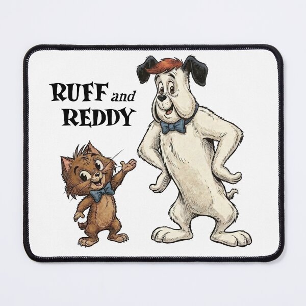 Item preview, Ruff and Reddy - Modern Interpretation designed and sold by Deviant Logic Design.