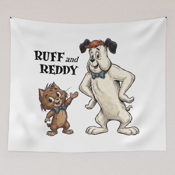 Item preview, Ruff and Reddy - Modern Interpretation  designed and sold by Deviant Logic Design.