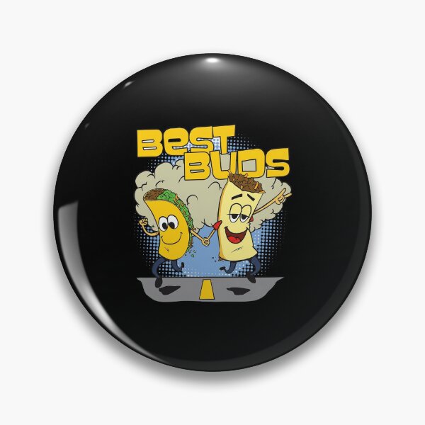 Item preview, Best Buds Retro Cartoon designed and sold by Georgekz.