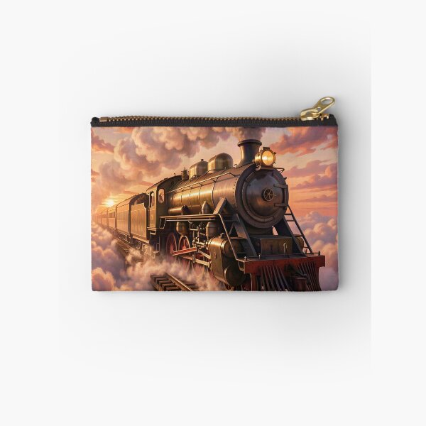 Item preview,  Sky Express: Locomotive Above the Clouds designed and sold by Serene Strokes Art.
