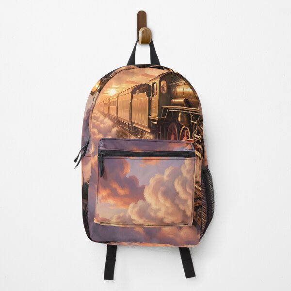 Item preview, Sky Express: Locomotive Above the Clouds designed and sold by Serene Strokes Art.