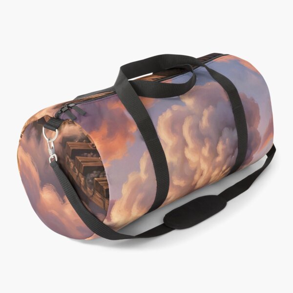 Item preview,  Sky Express: Locomotive Above the Clouds designed and sold by Serene Strokes Art.