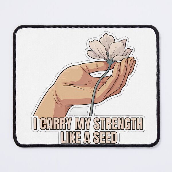 Item preview, Strength in Bloom designed and sold by NiftyWrx.