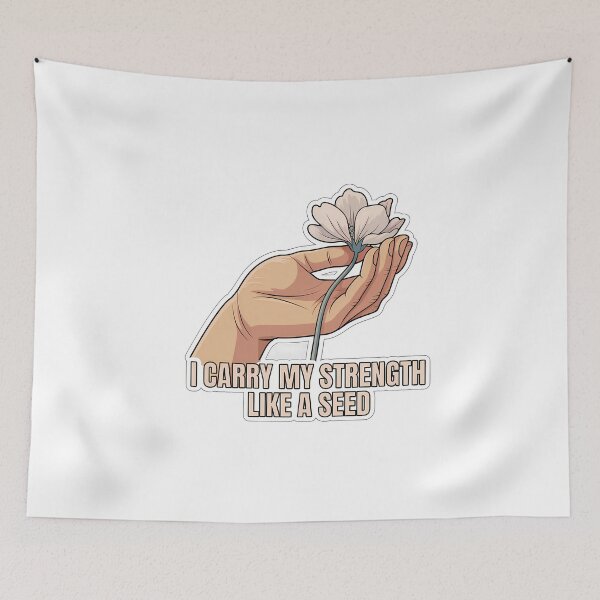 Item preview, Strength in Bloom designed and sold by NiftyWrx.