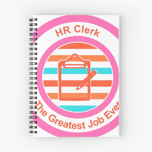 Item preview, Hr Clerk The Greatest Job Ever designed and sold by TheIconSmith.