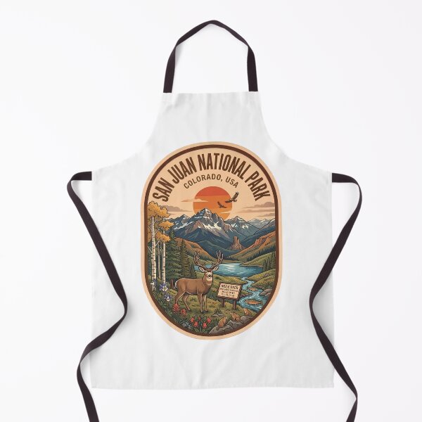 Item preview, San Juan National Forest Colorado Vintage Alpine Badge designed and sold by LittleArij.