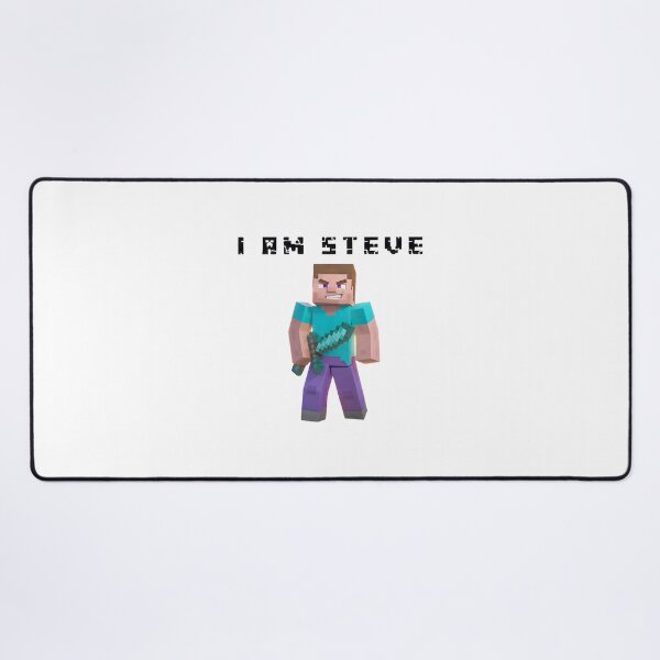 Item preview, I Am Steve Pixel Character ⭐⭐⭐⭐⭐ designed and sold by TOP-BEST.