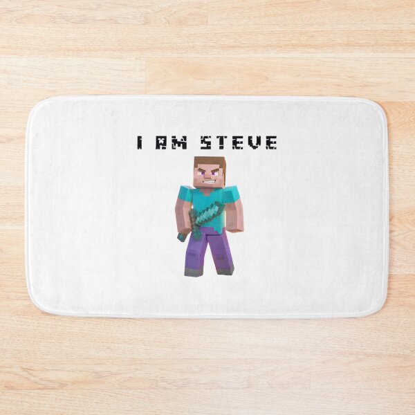 Item preview, I Am Steve Pixel Character ⭐⭐⭐⭐⭐ designed and sold by TOP-BEST.