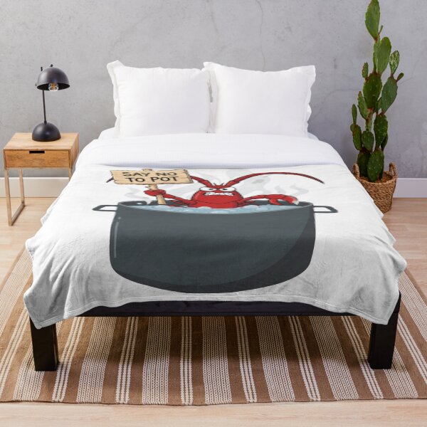 Item preview, Say No To Pot Funny Lobster Designe designed and sold by AMCreatix.