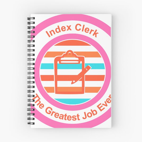 Item preview, Index Clerk The Greatest Job Ever designed and sold by TheIconSmith.