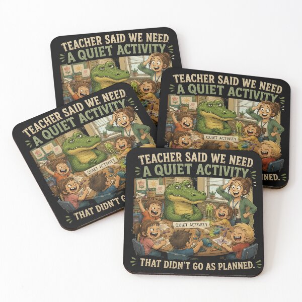 Item preview, Funny Teacher Quiet Activity Didn't Go As Planned Shirt designed and sold by Crystal-Tree.