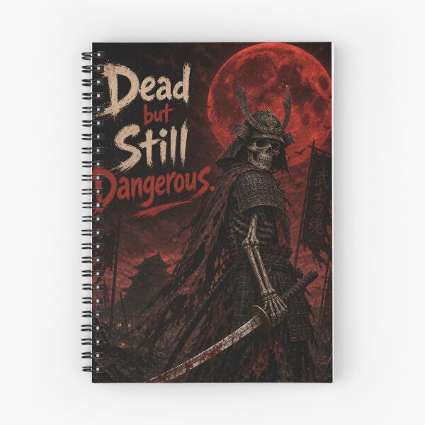 Item preview, Dead but Still Dangerous Samurai designed and sold by Jandedan.