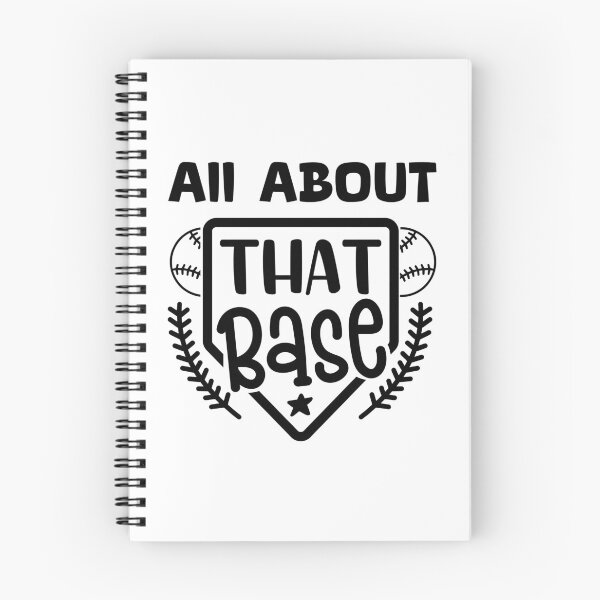 Item preview, All About That Base Funny Baseball Pun Sports Lover Gift Essential T-Shirt designed and sold by EleFile.