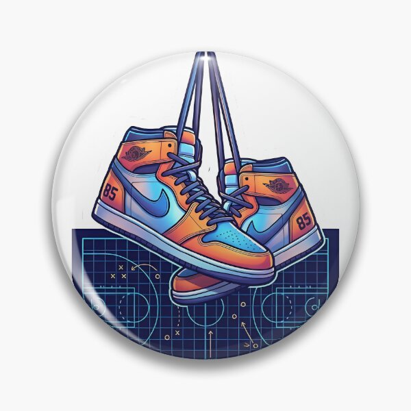 Item preview, Retro Basketball Sneakers Kicks Sneakerhead Court Sticker designed and sold by CreativeLook25.