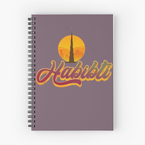 Item preview, Habibti Dubai Sunset Skyline Arabic Retro Aesthetic Design designed and sold by Miheerala.
