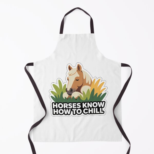 Item preview, Chill Out with Horses designed and sold by NiftyWrx.