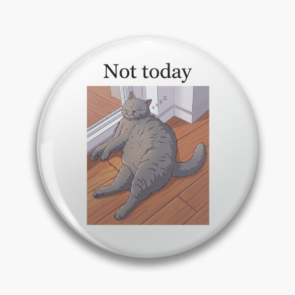 Item preview, Sleeping cat with funny saying designed and sold by Ocean4Drive.