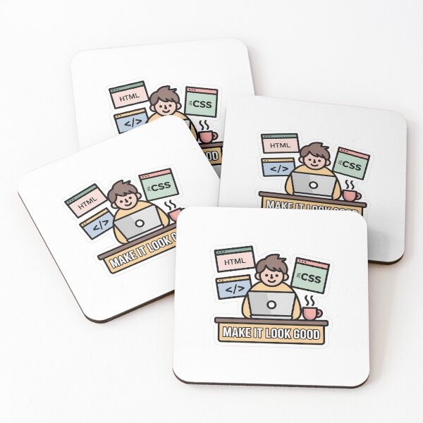 Item preview, Cute Web Designer Coding Scene designed and sold by NiftyWrx.