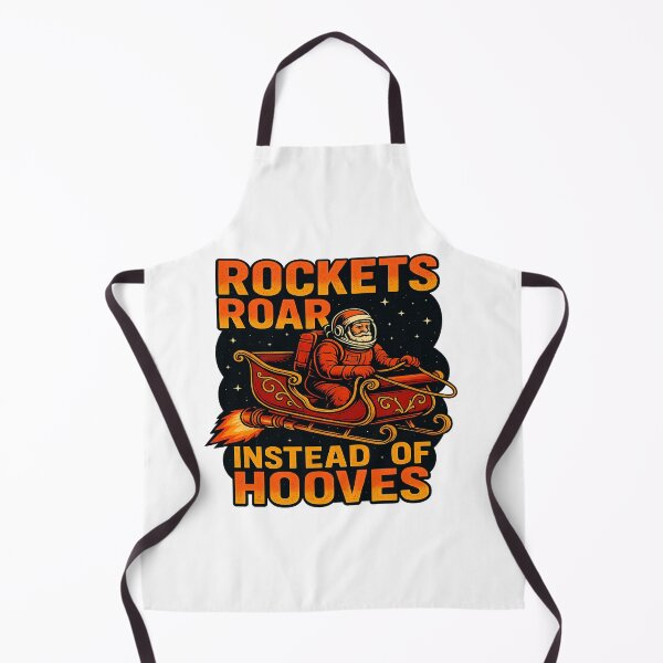 Item preview, Rockets Roar Instead Of Hooves Astronaut Santa Christmas designed and sold by ColeLaniTrading.