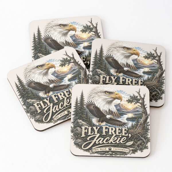 Item preview, Fly Free Jackie, Eagle Memorial, Bald Eagle Tribute, Jackie the Eagle, Wildlife, Eagle Gift! designed and sold by Cchotlan.
