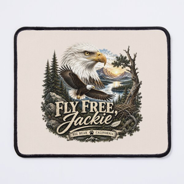 Item preview, Fly Free Jackie, Eagle Memorial, Bald Eagle Tribute, Jackie the Eagle, Wildlife, Eagle Gift! designed and sold by Cchotlan.