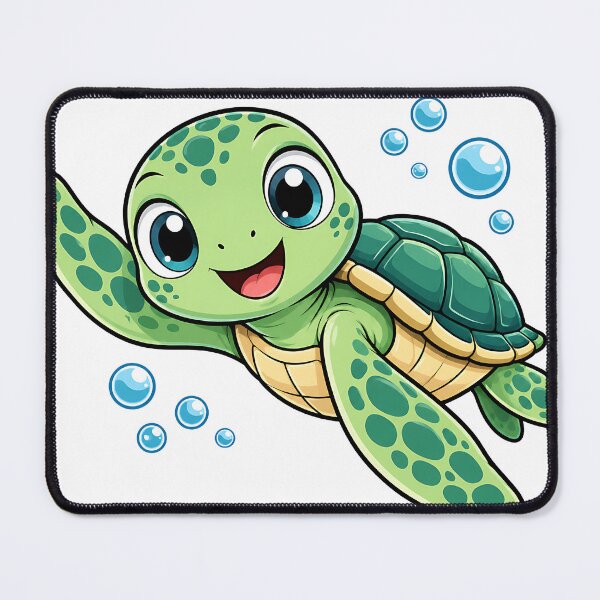 Item preview, Joyful Sea Turtle Swimming Undersea  designed and sold by Jaideep Walia.