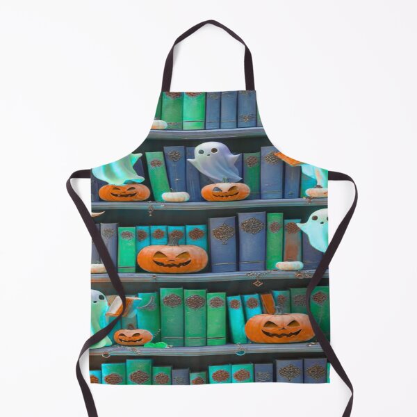 Item preview, Kawaii Ghosts in a Haunted Library designed and sold by BriSher.