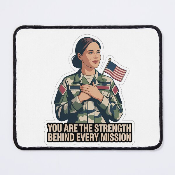 Item preview, Proud Military Mom with American Flag designed and sold by NiftyWrx.