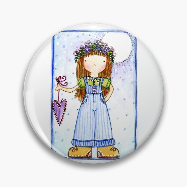 Item preview, Olivia Overalls designed and sold by Creator of Cuteness - Art by Lindsay Ostrom.