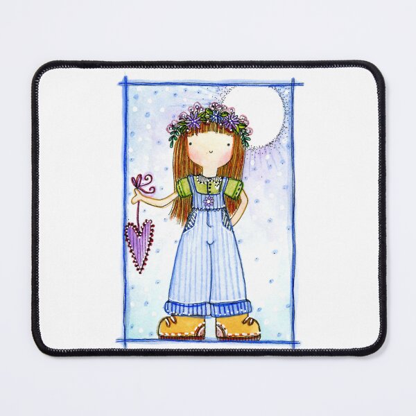 Item preview, Olivia Overalls designed and sold by Creator of Cuteness - Art by Lindsay Ostrom.