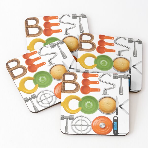 Item preview, KITCHEN TOOLS LETTERS MAKE BEST COOK designed and sold by ART-TYPE.