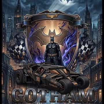 Artwork thumbnail, Gotham Racing by AllOutDesigns