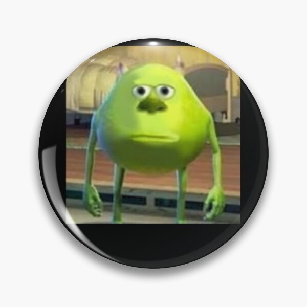 Item preview, Mike Wazowski with Sully Face Meme designed and sold by DheninStudio.