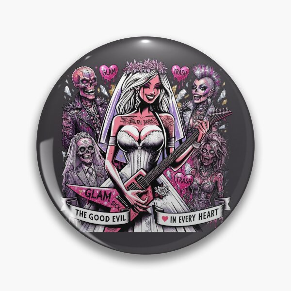 Item preview, Glam Trash Bride Guitar Corset designed and sold by Voodoo Store Paranormal Collections.