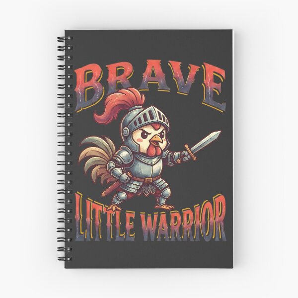 Item preview, Brave Little Warrior - Chicken Knight designed and sold by StellarBees.